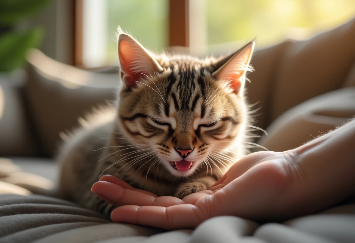 chat gentil