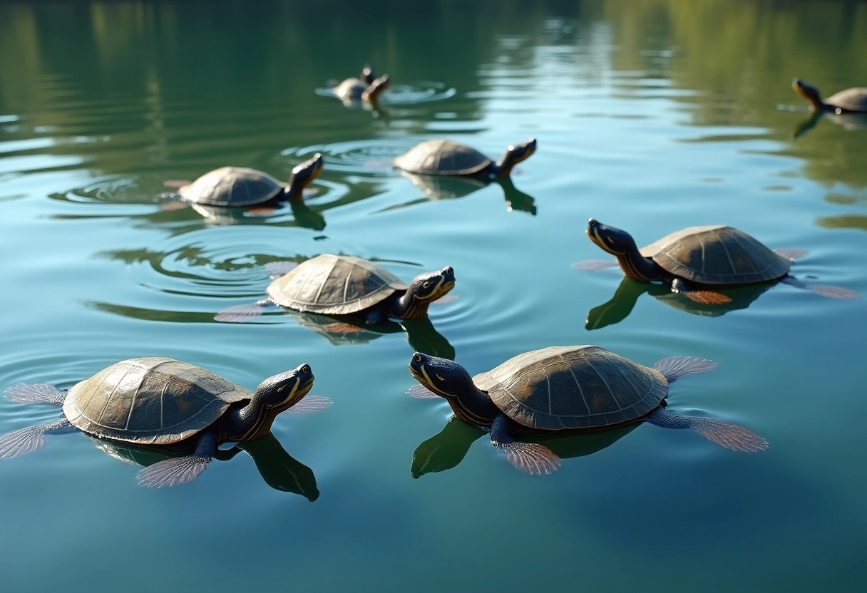 tortue eau