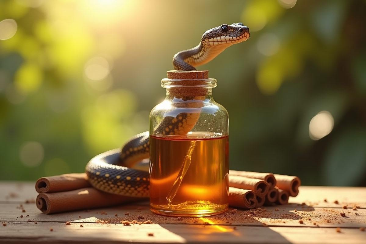 serpent odeur