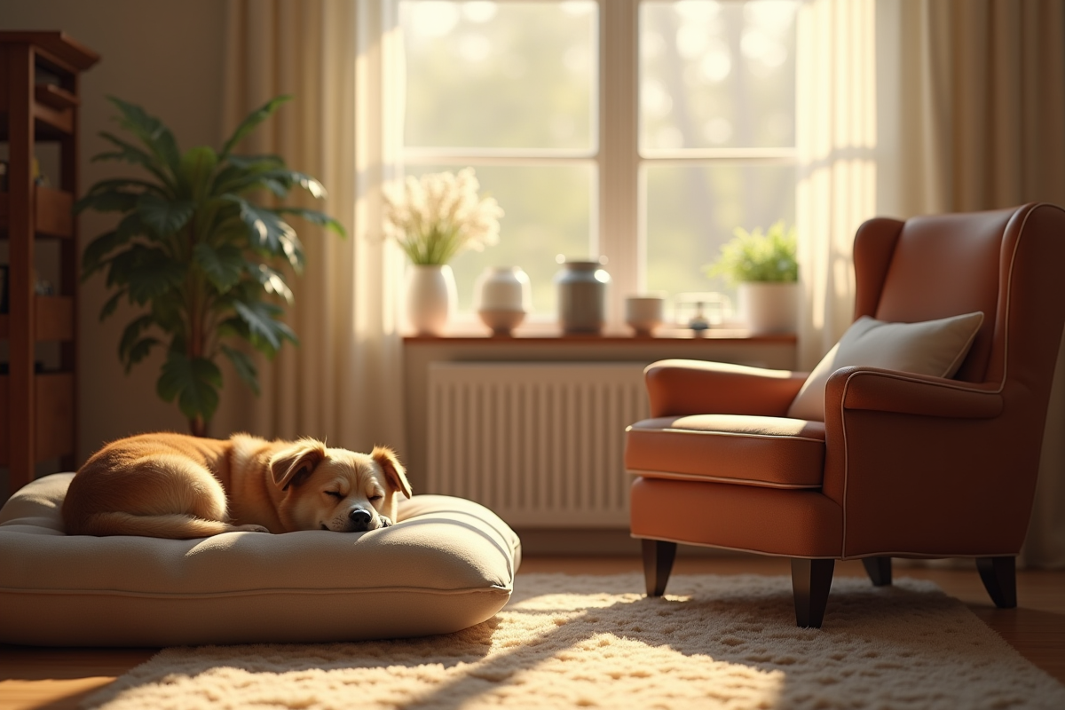 chien chambre